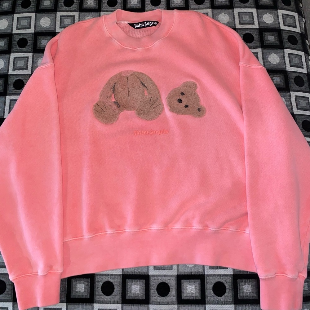 Palm angels kill bear crewneck sweatshirt